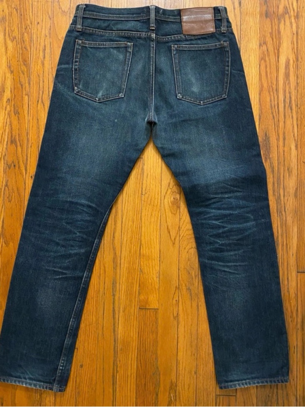 Unbranded Brand UB201 Tapered Selvedge Denim Jeans - Size 32 - 14.5 oz  $99 orig - Picture 5 of 6